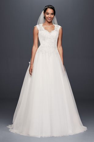 david's bridal melissa sweet cap sleeve